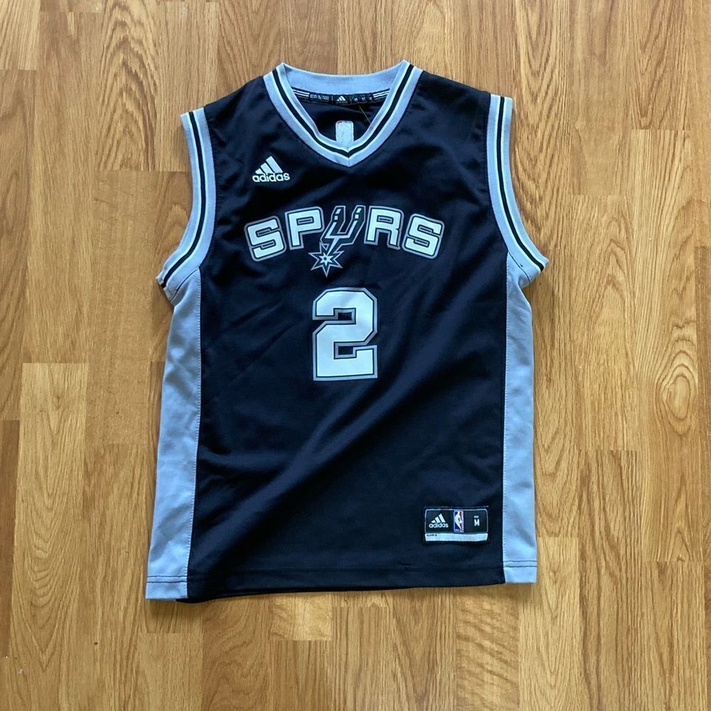 San Antonio Spurs Kawhi Leonard Basketball Jersey Boys Size: Medium (7/8)
